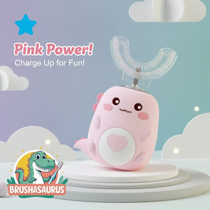 BrushaSaurus Kids U-Shaped Electric Toothbrush